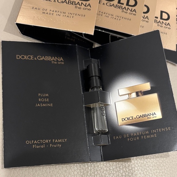 Dolce & Gabbana Gold Perfume Sample Set(6 samples ) - Picture 2 of 3